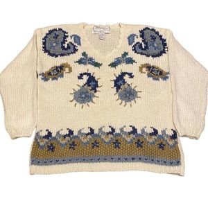 90s Knit Sweater M